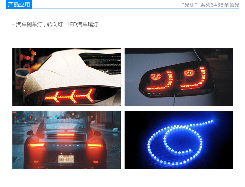 3433汽车灯珠应用