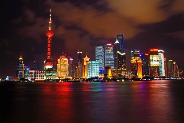 3535RGBW户外灯珠使用参数指标,上海夜景